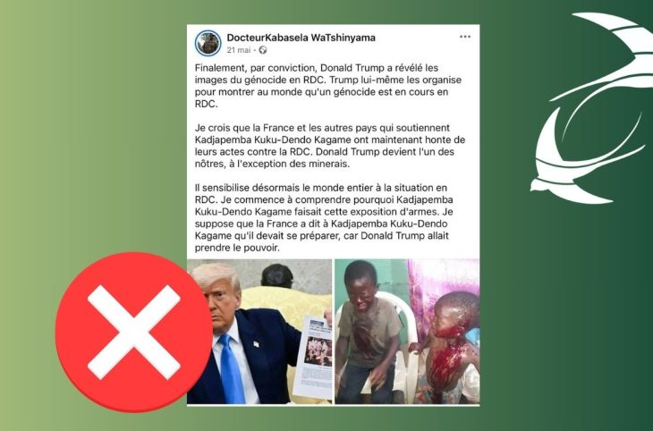 🎧 Contexte : aux Étas-Unis, une image de Goma utilisée pour prétendre à un génocide blanc en Afrique du Sud