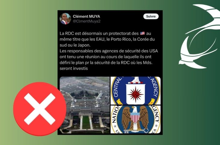 🎧 Non, la RDC n'est pas devenue un protectorat des Etats-Unis
