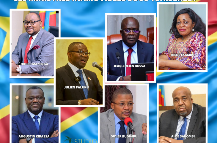 Ces ministres inamovibles sous Tshisekedi