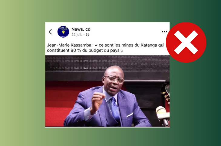 🎧 Non, les mines du Katanga ne pèsent pas 80 % du budget de la RDC