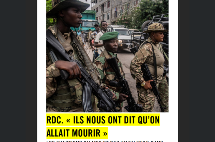 Amnesty international accuse le M23 de viols et d'exécutions sommaires