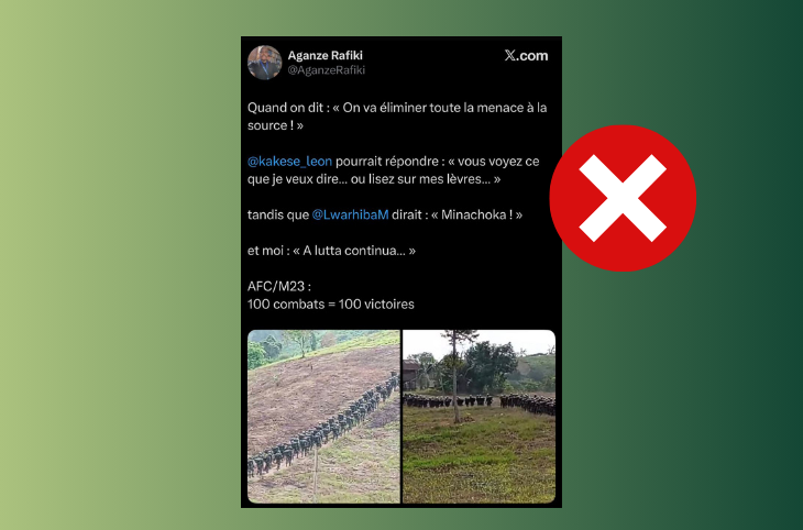 🎧 Factcheck : quand les images deviennent des armes de guerre dans l’Est de la RDC