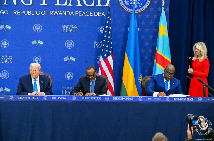 RDC-Rwanda : Donald Trump vante un accord de paix « miracle »
