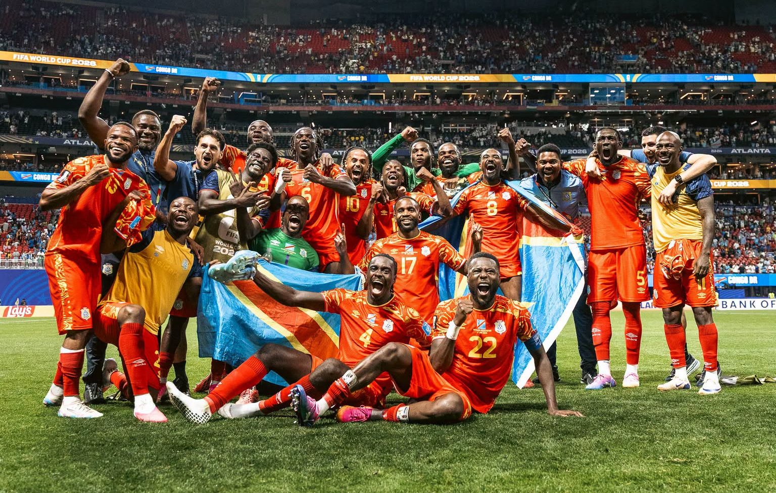 Nouveau classement FIFA : la RDC grimpe à la 41e place mondiale et devient la 7e nation africaine