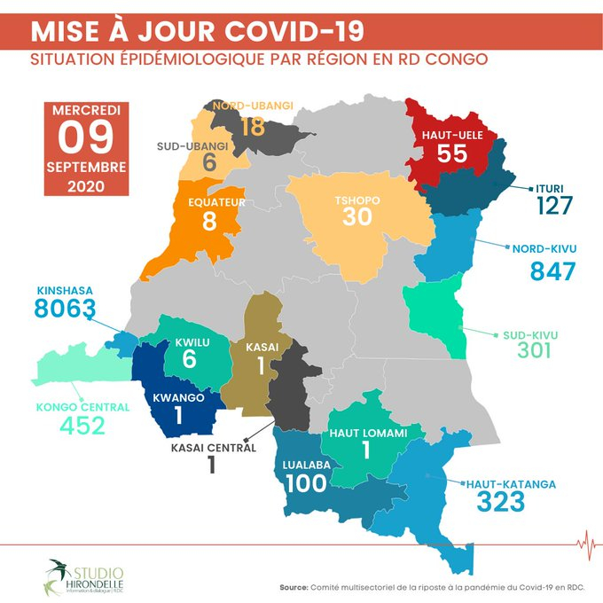 Deux nouvelles provinces touchées par le coronavirus