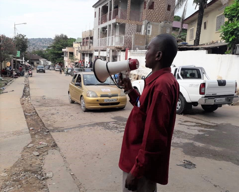 A Matadi, les jeunes sont en première ligne dans la sensibilisation contre le Covid-19