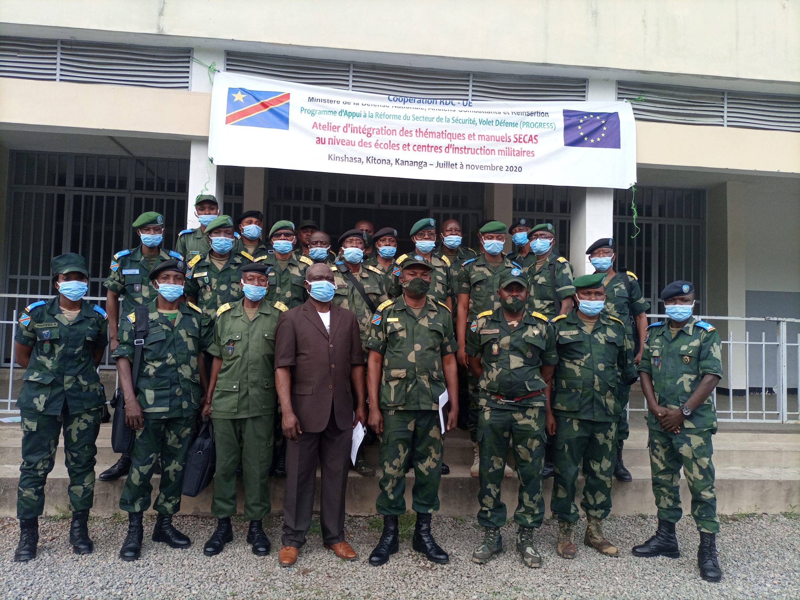 Les droits de l’Homme dans le programme de formation à l’académie militaire de Kananga