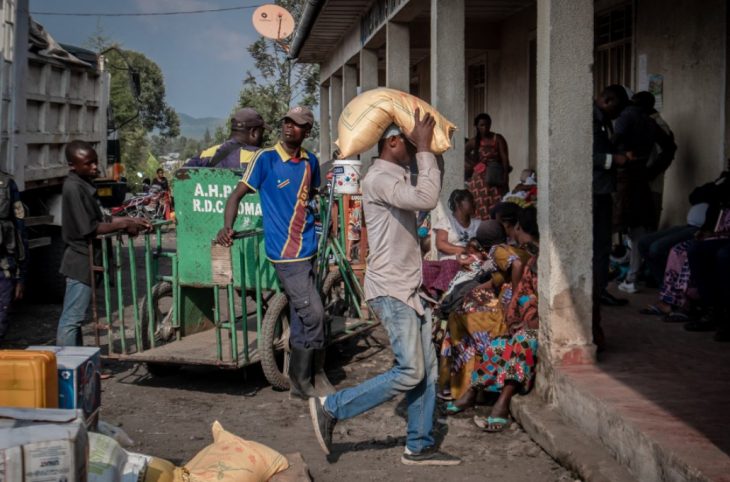 Des volontaires volent au secours des sinistrés de l’éruption du Nyiragongo