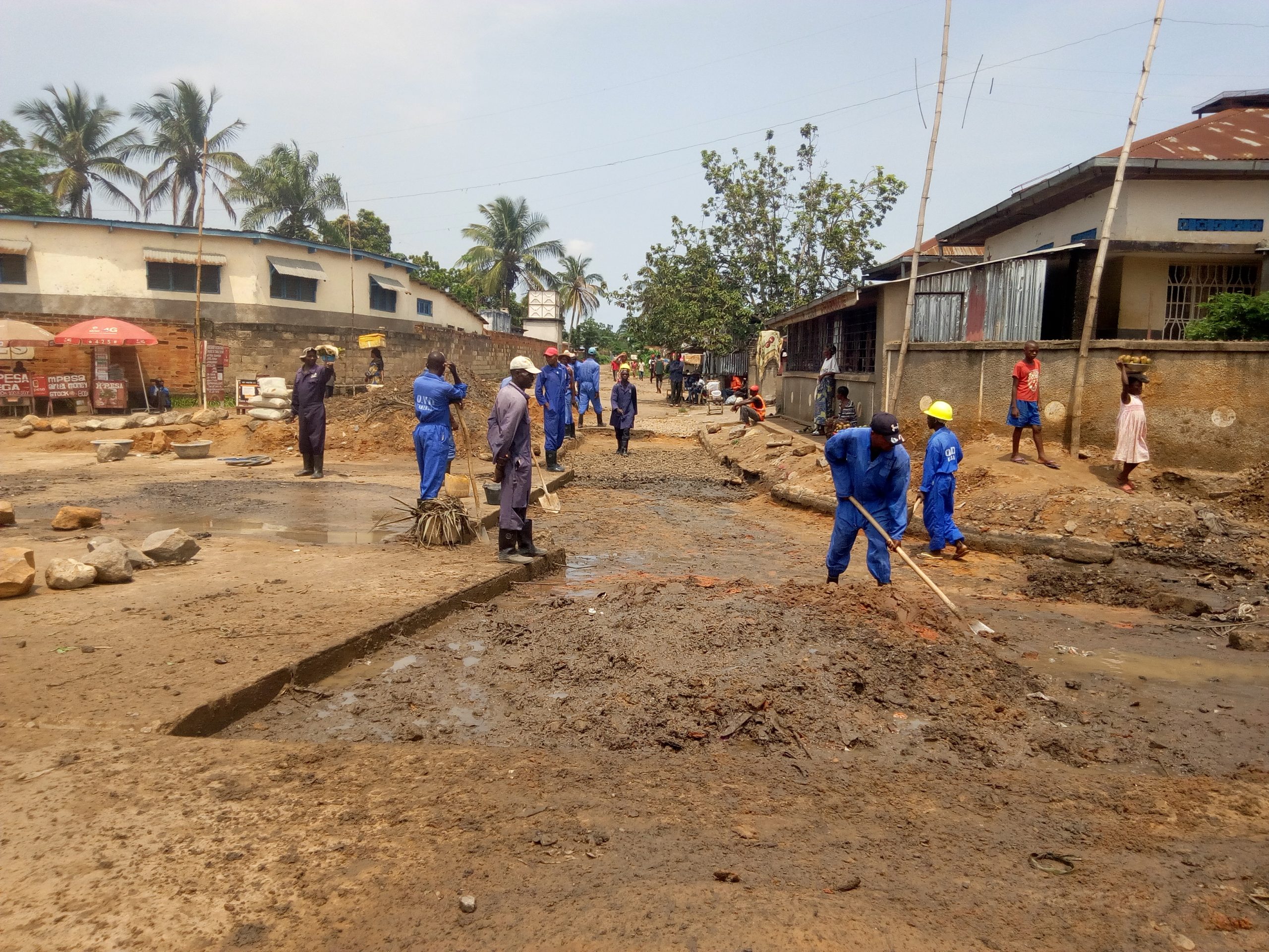 Kananga : la réhabilitation de l’avenue de la révolution suscite de l’enthousiasme