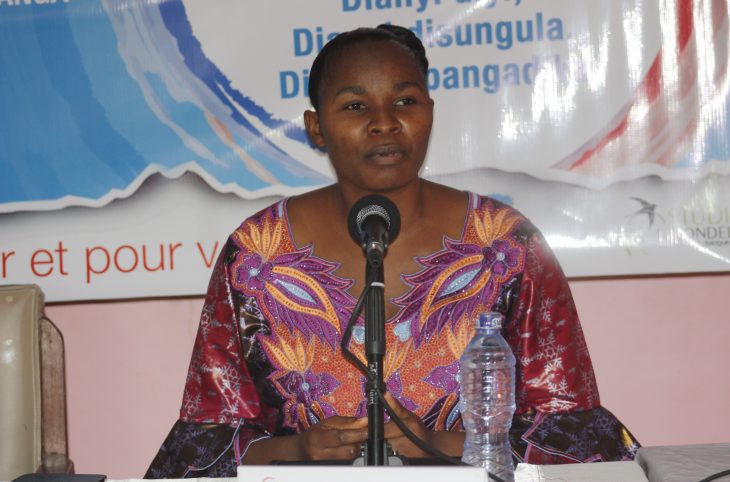 RDC: Irène Mbombo, une femme des médias qui plaide pour l’élection des femmes