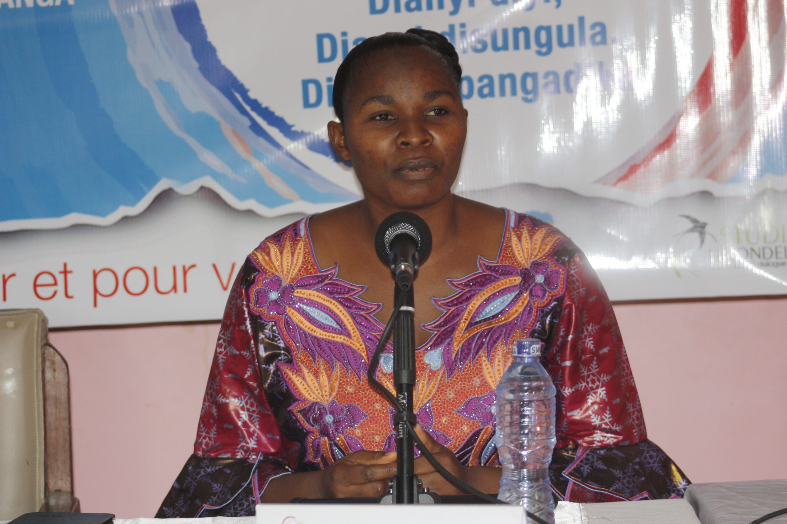 RDC: Irène Mbombo, une femme des médias qui plaide pour l’élection des femmes