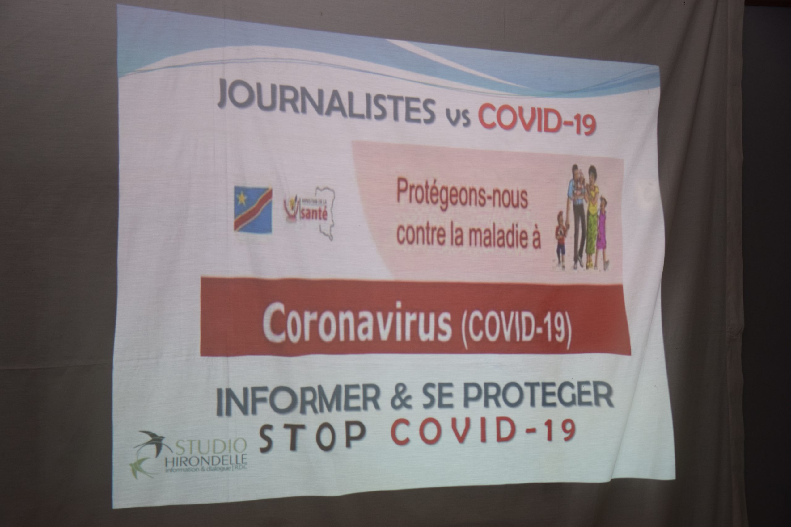COVID-19 : Informer et se protéger, onze journalistes formés à Tshikapa.