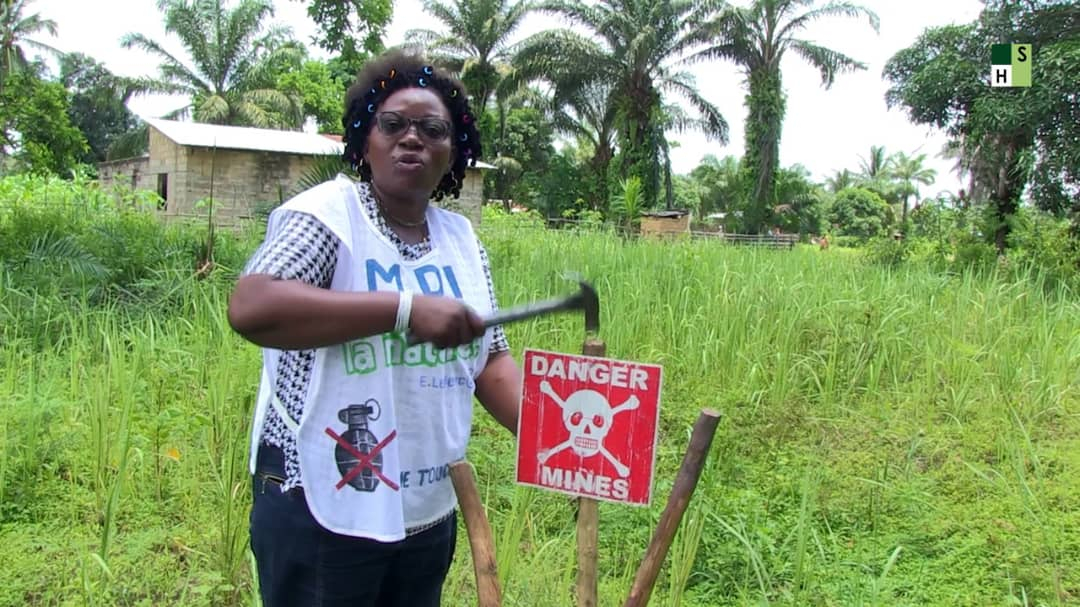 Rose Meta: 13 ans de lutte anti mines dans le Kasaï