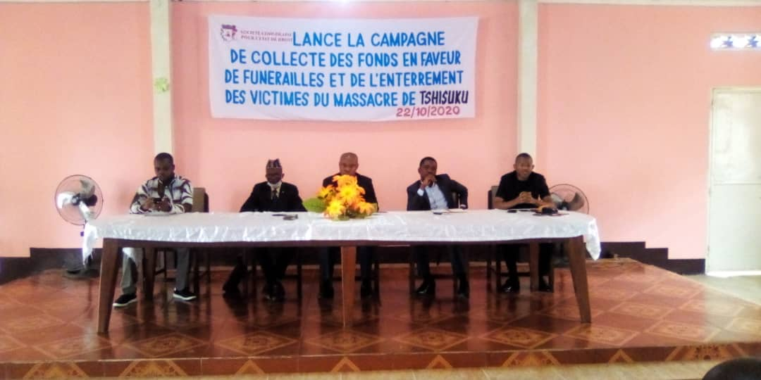  »Massacre de Tshisuku »: la  SCED collecte plus 5 millions de  Francs congolais